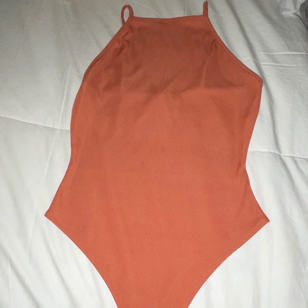 Peace Orange Bodysuit